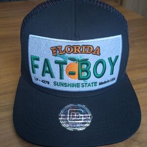 Florida License Plate Fat-Boy Cap